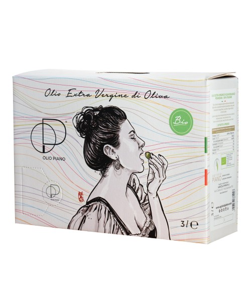 Organic Italian Extra Virgin Olive Oil Bag-in-Box 3L | Cold Pressed, Medium Fruity, Award-Winning – Buy Direct from Producer