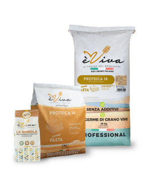 Re-milled Durum Wheat Semolina | Italian Wheat, Live Germ
