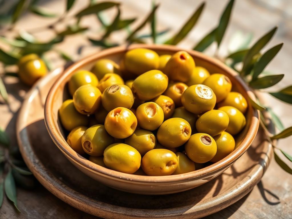 Le Olive Peranzana al Naturale